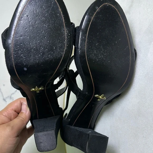 Pour La Victoire Carla Diagonal Strap Heels size 8 - Picture 6 of 7